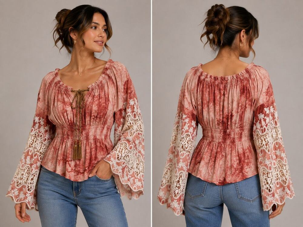 Venus Pink Blouse